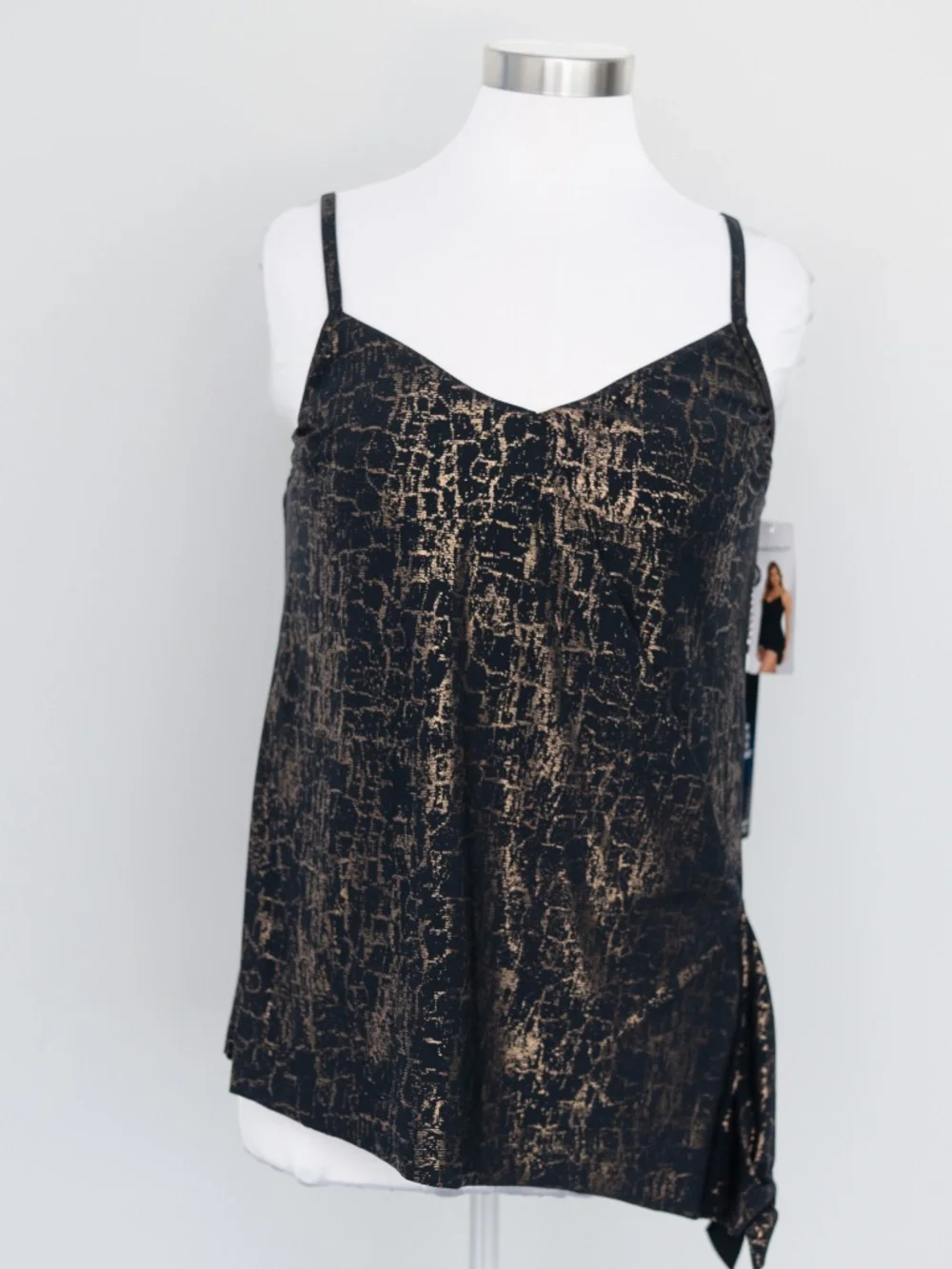 Magicsuit - Komodo Metallic Abstract Tankini Swim Top